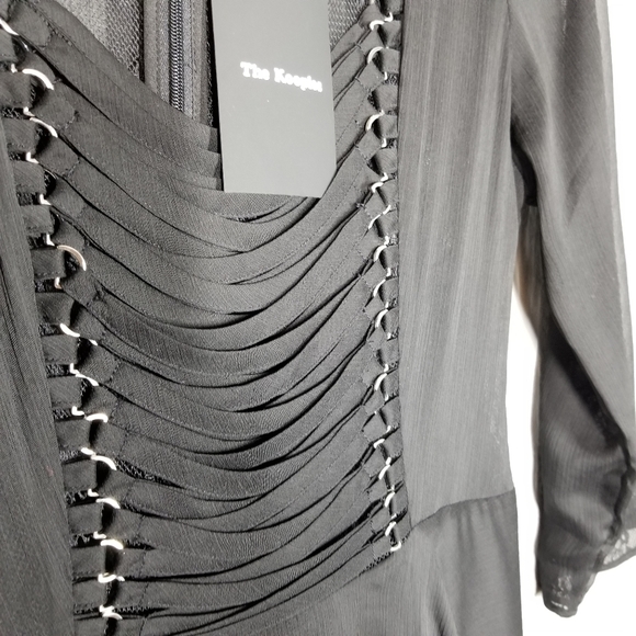The Kooples | NWT Chiffon and Lacing Dress - Picture 9 of 12